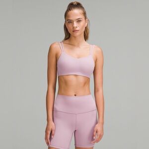 Lululemon like a cloud bra NWT rose blush